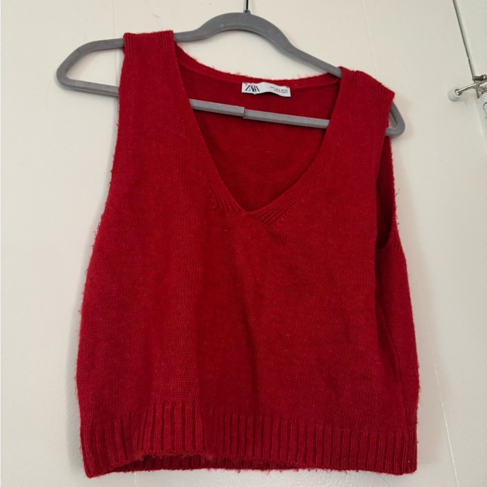 Zara sweater vest